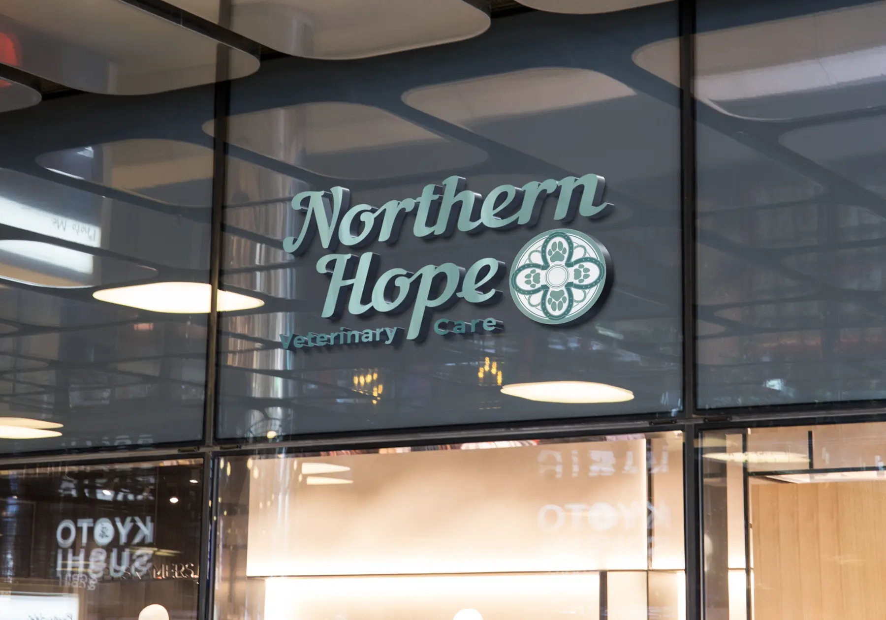 Northern Hope identity design by Hal Swift